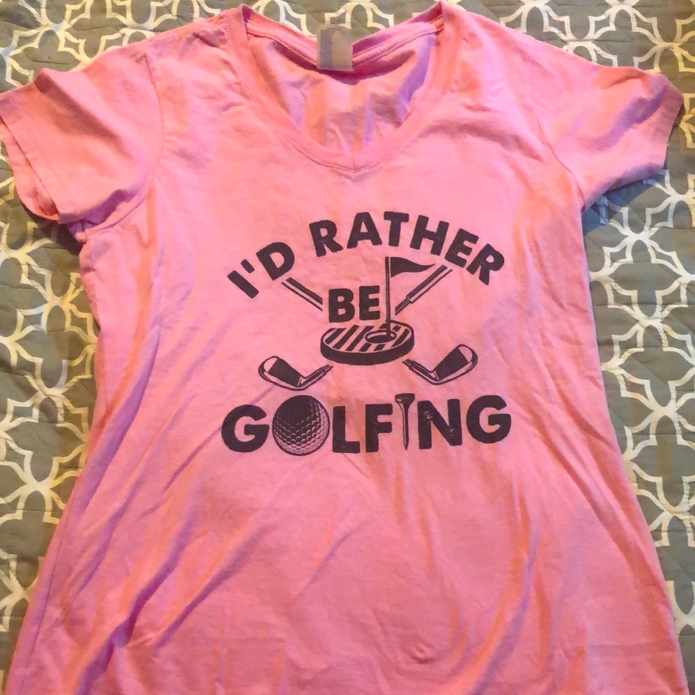 Port & Company “I’d Rather Be Golfing” Shirt.